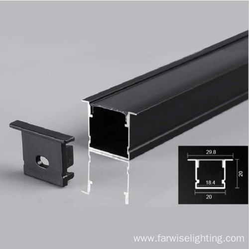 customized linear lamp component extruded LED light diffuser